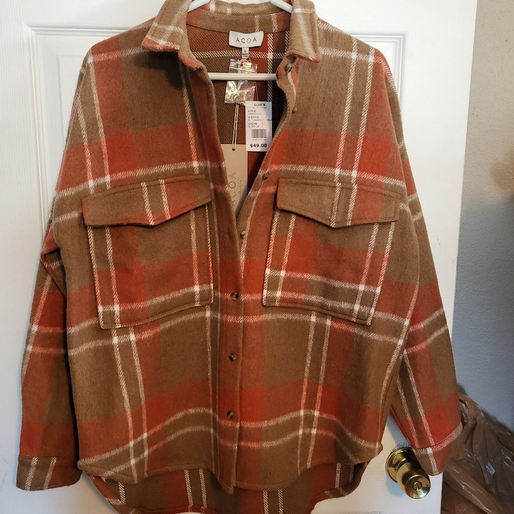 ACOA Shacket Size S